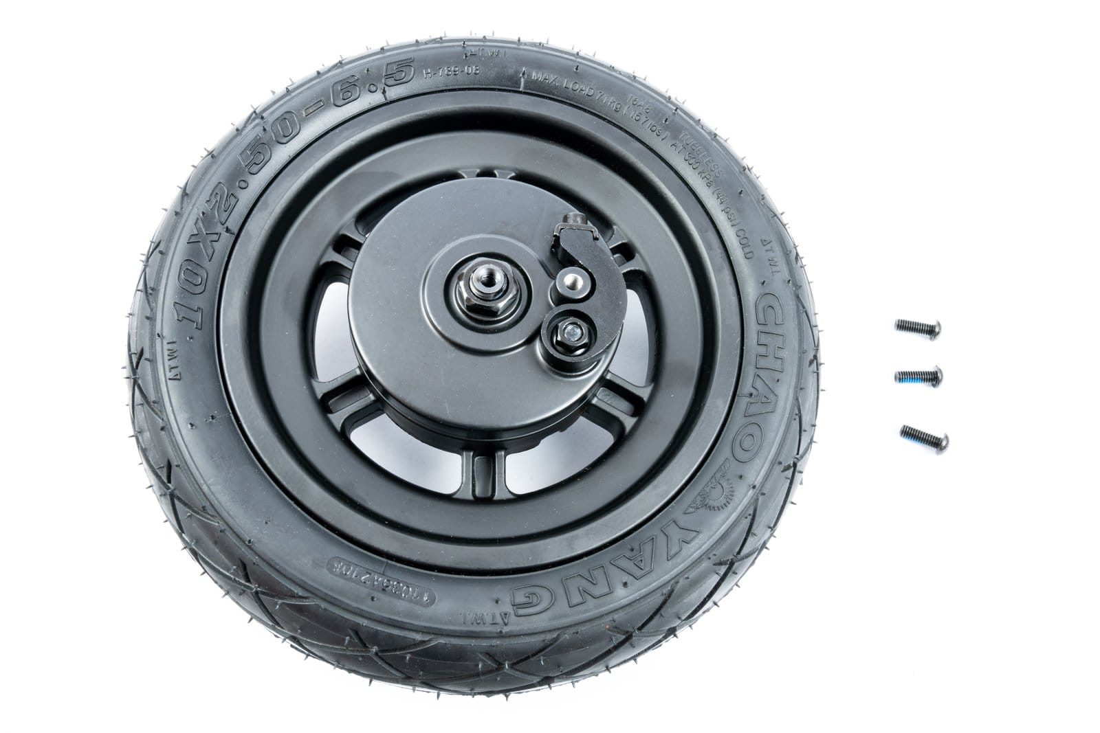 Pure Electric Parts Front Wheel With Tyre and Brake Assembly