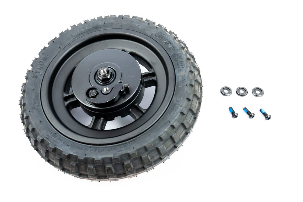 Pure Electric Parts Front Wheel With Tyre and Brake Assembly