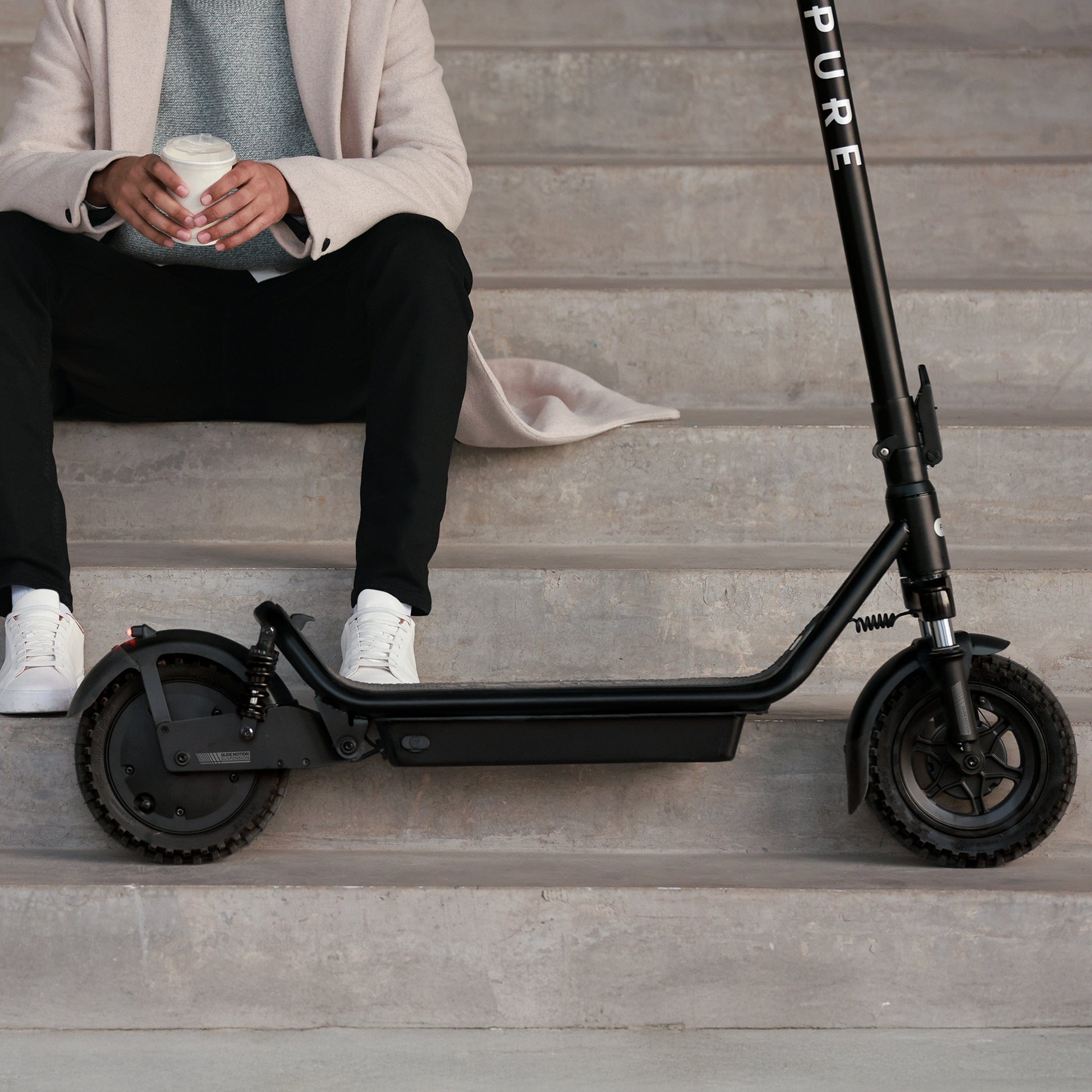 Pure Air⁵ Pro+ Suspension Electric Scooter | Suspension, 924W Power ...