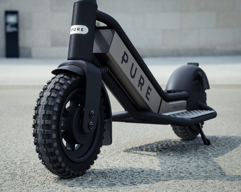 Pure Electric Scooter Black & Gunmetal Escape