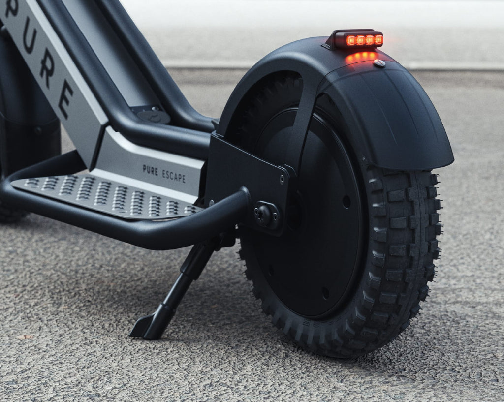 Pure Electric Scooter Black & Gunmetal Escape