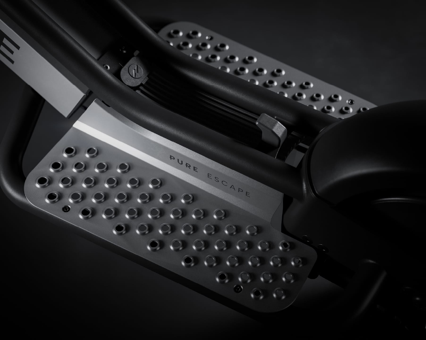 Pure Electric Scooter Black & Gunmetal Escape