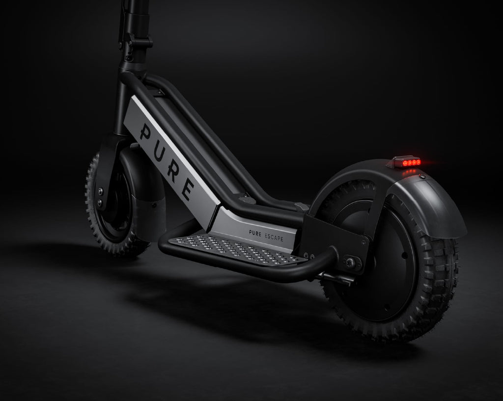 Pure Electric Scooter Black & Gunmetal Escape