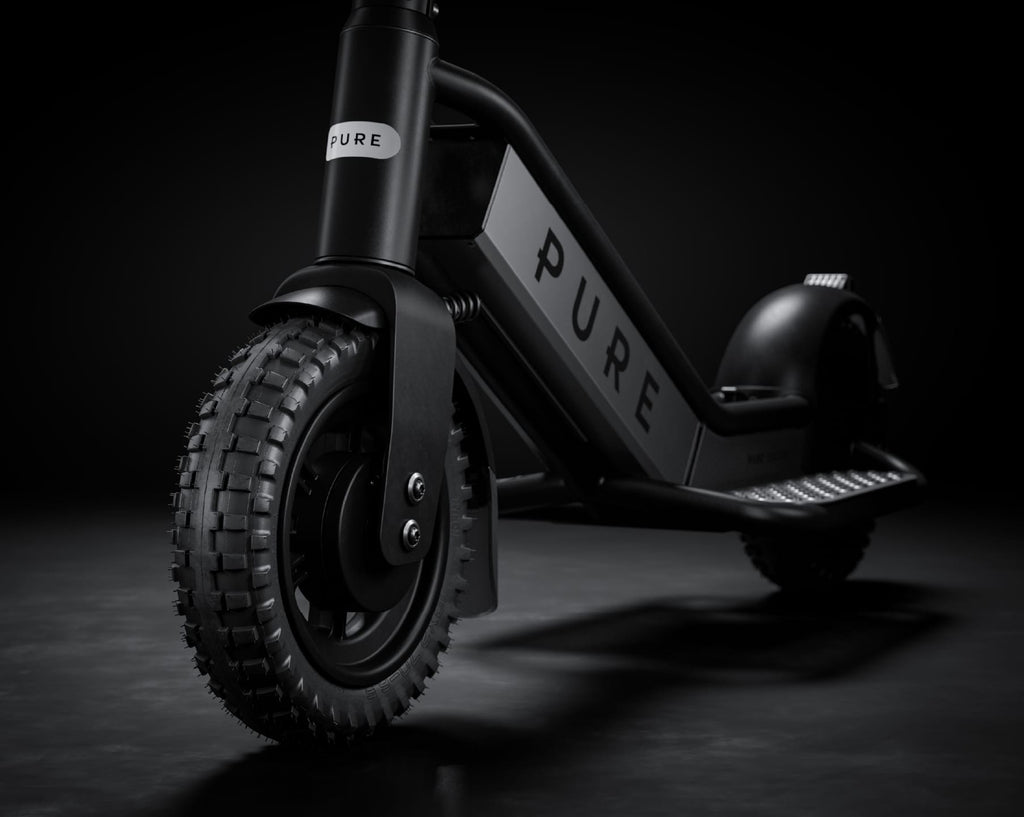Pure Electric Scooter Black & Gunmetal Escape