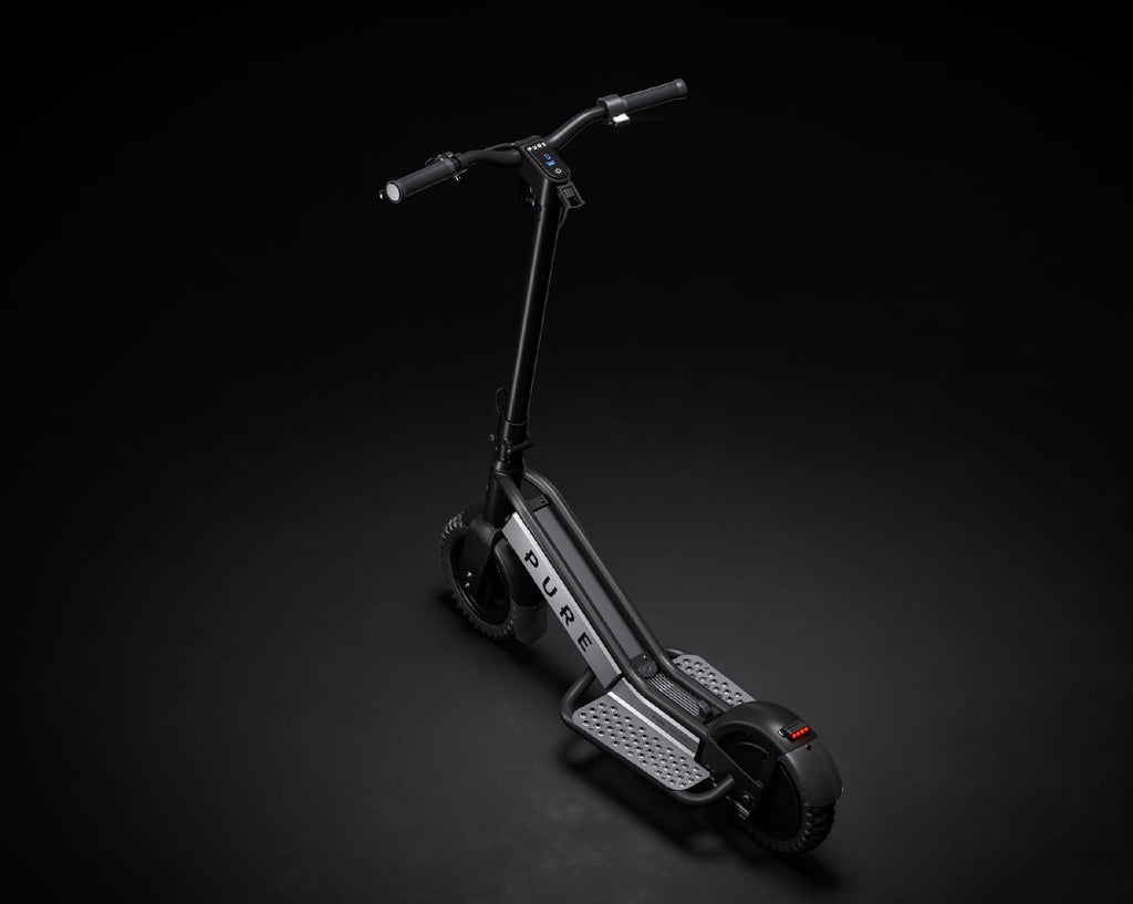 Pure Electric Scooter Black & Gunmetal Escape