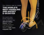 Pure Electric Scooter Black & Gunmetal Escape