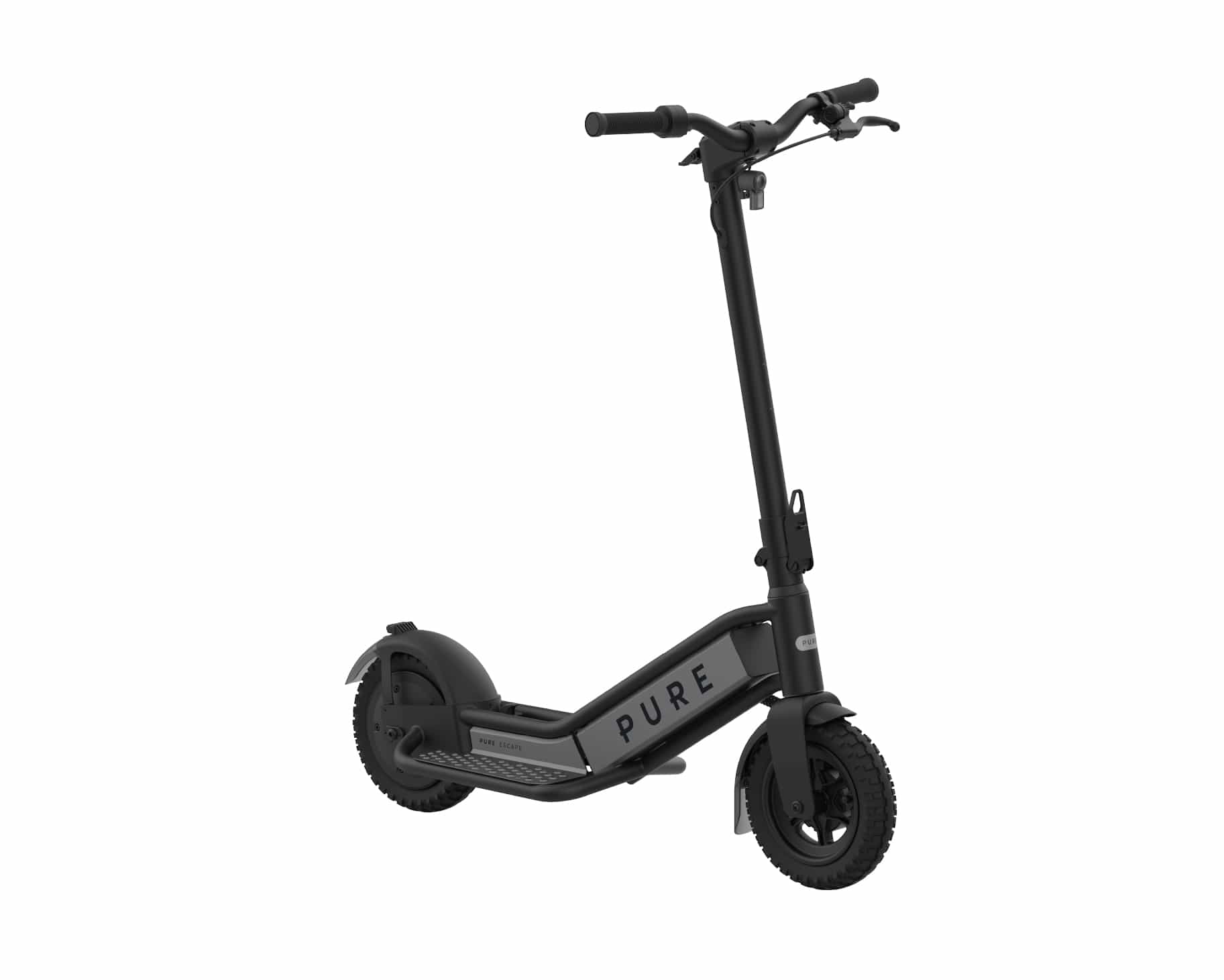 Pure Electric Scooter Black & Gunmetal Escape