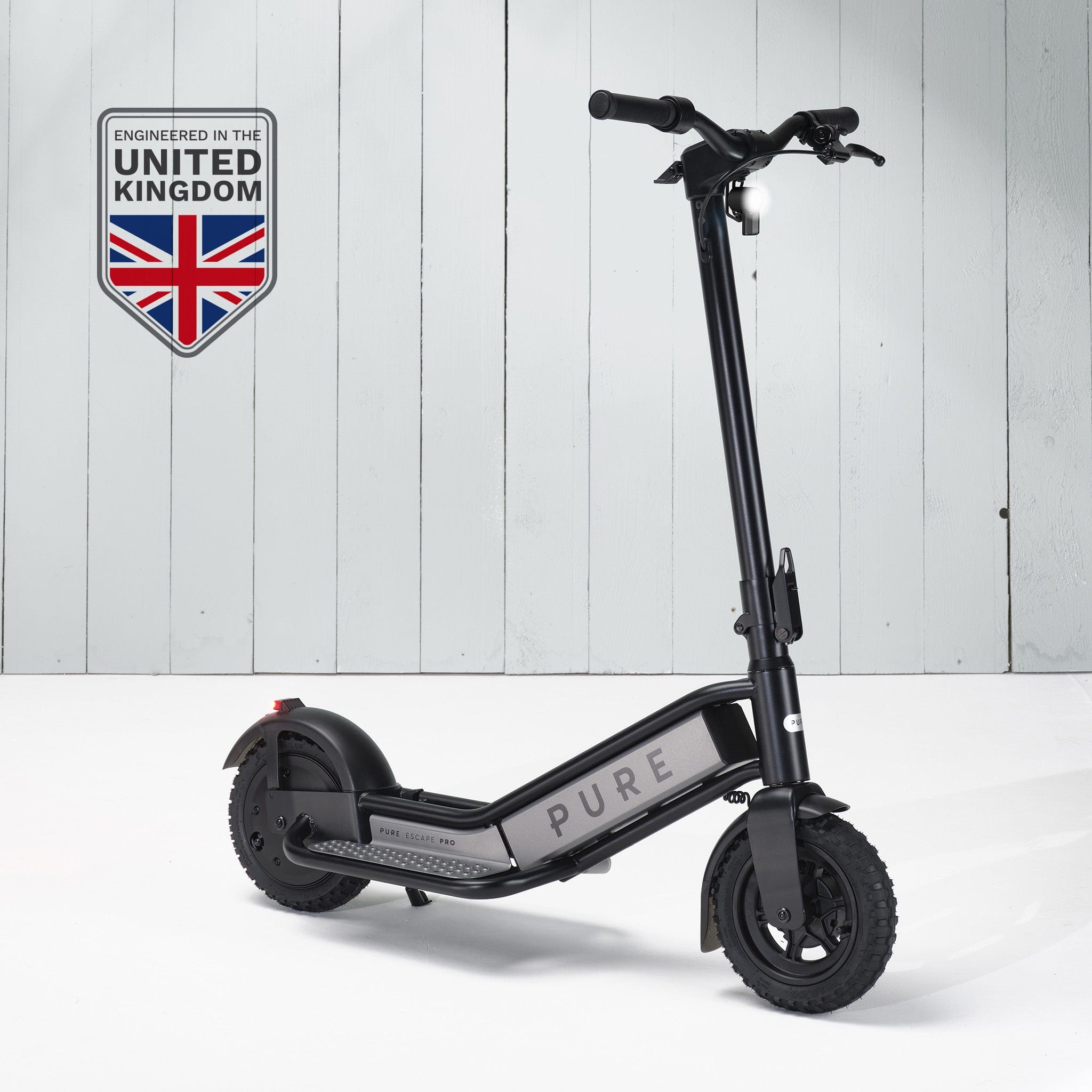 Pure Electric Scooter Black & Gunmetal Escape Pro