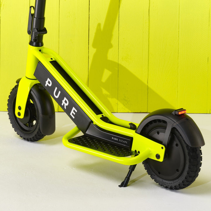 Pure Escape Pro Monopattino Elettrico Per Adulti - Pieghevole, Autonomia 62km, Pneumatici Tubeless 25,4cm (10") - Robusto E Stabile - 4