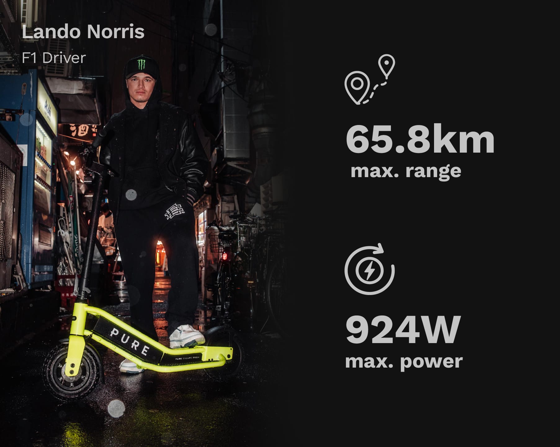 Pure Electric Scooter Escape Pro+