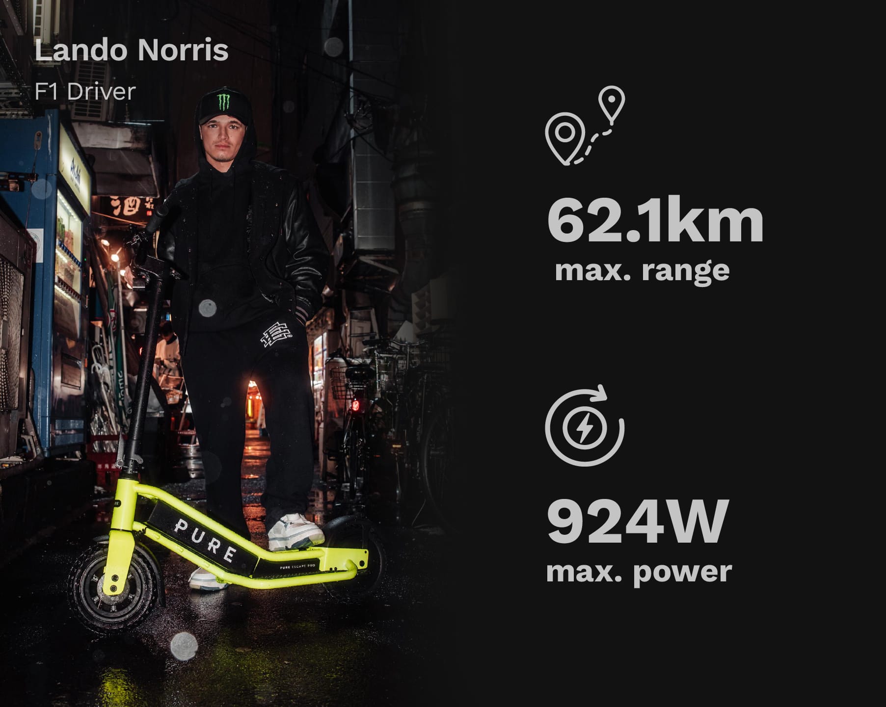 Pure Electric Scooter Escape Pro