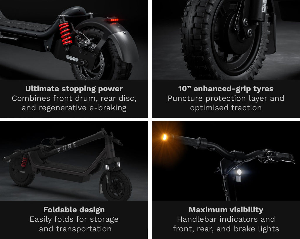 Pure Scooter AIR⁶ ULTRA MAX SUSPENSION