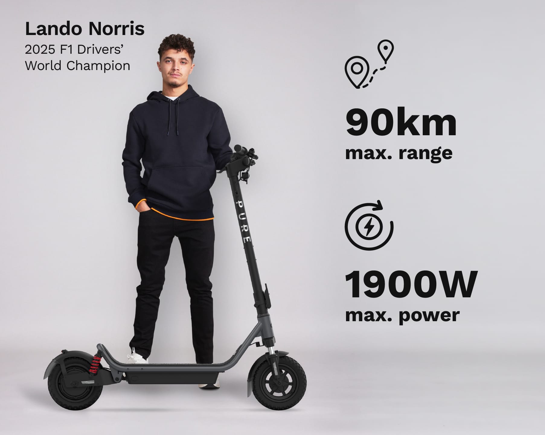 Pure Scooter AIR⁶ ULTRA MAX SUSPENSION