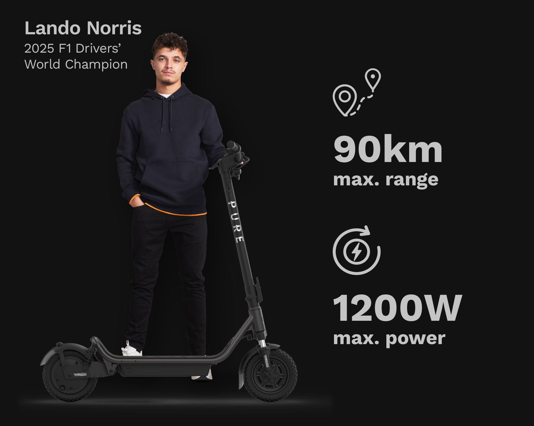 Pure Scooter AIR⁶ ULTRA SUSPENSION