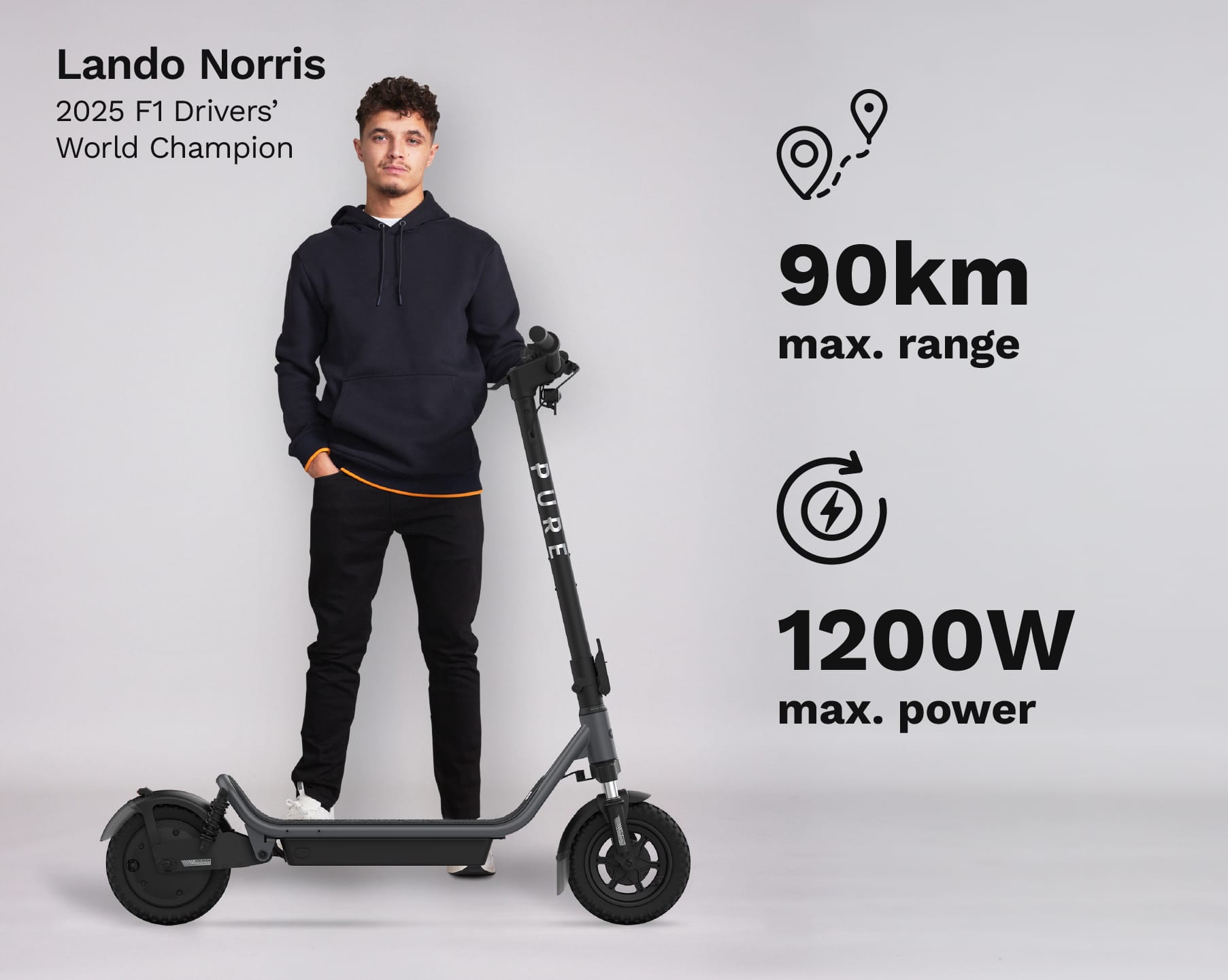 Pure Scooter AIR⁶ ULTRA SUSPENSION