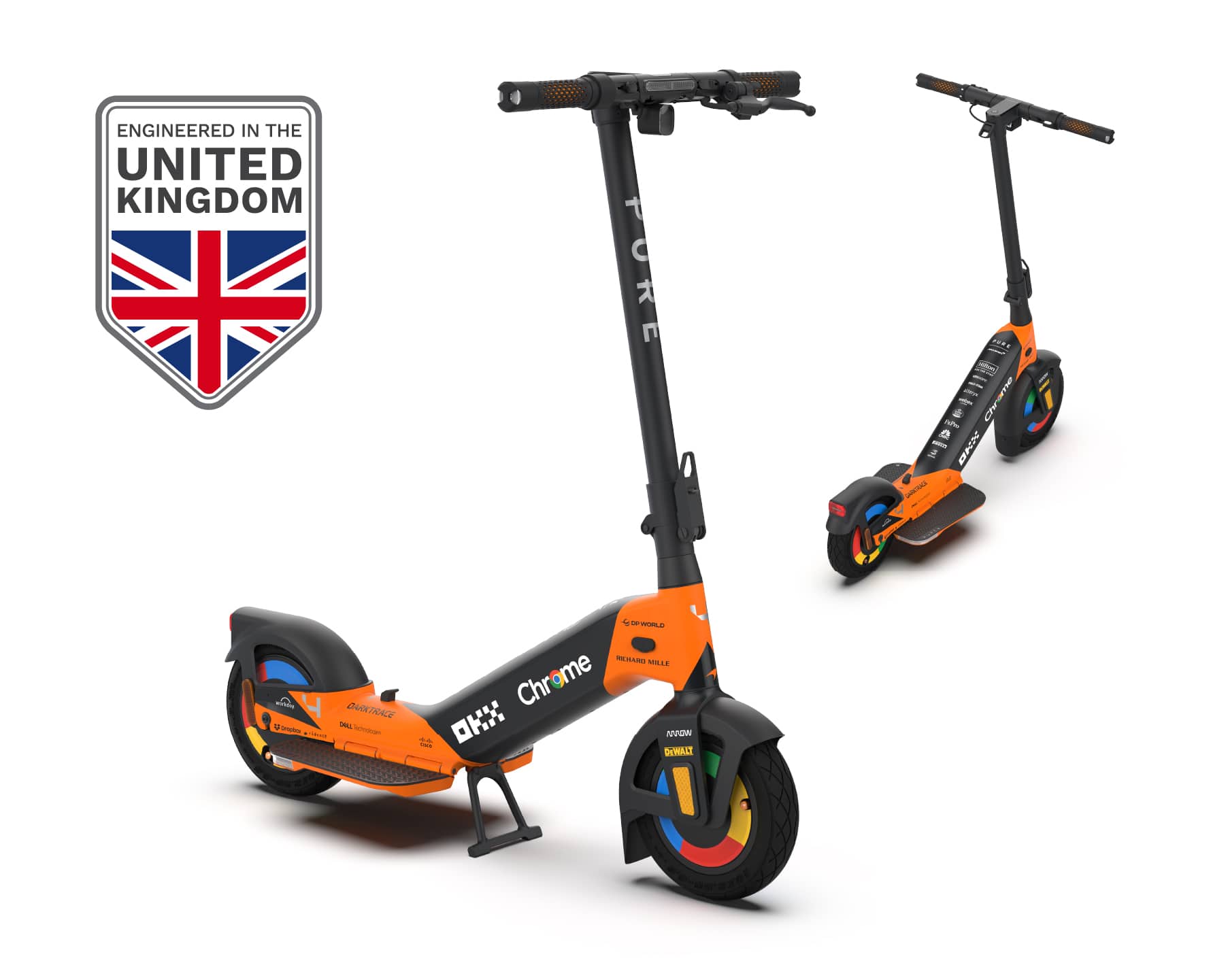 Pure x McLaren MCL38 Special Edition Electric Scooter | Pure Electric