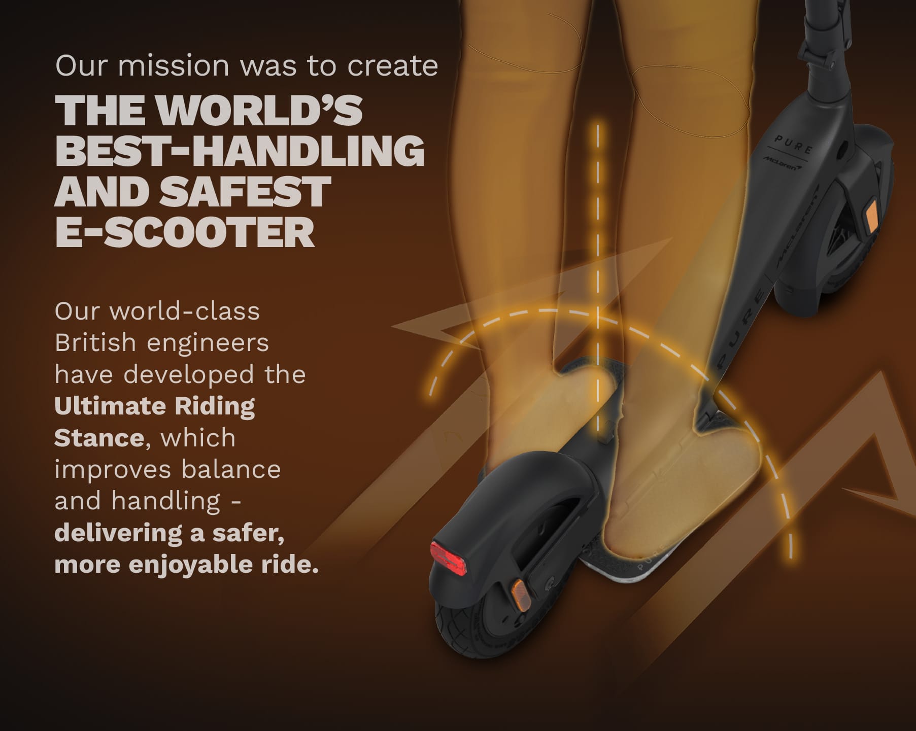 Pure Scooter Papaya Pure x McLaren Papaya