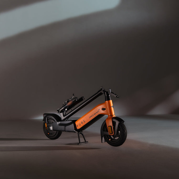 Pure x McLaren Papaya Electric Scooter | Pure Electric