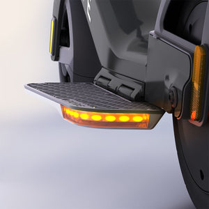 Pure Advance+ Electric Scooter rear indicators - Mercury Grey
