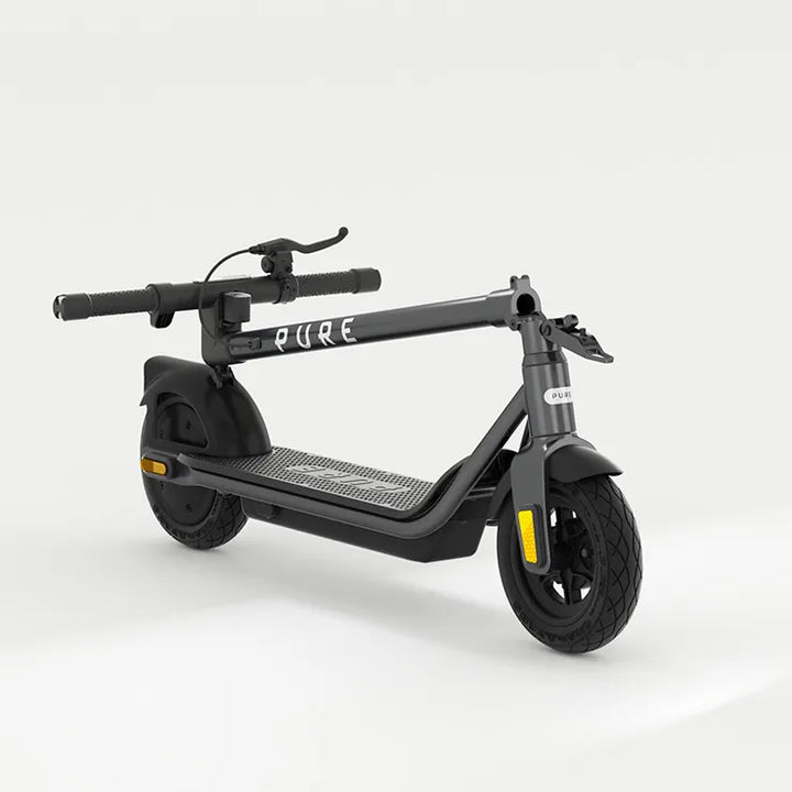 Pure Electric Air³ Pro+ Electric Scooter Mercury Grey - Folded
