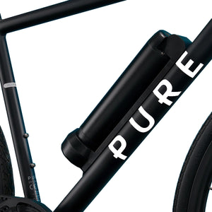 Pure Flux One Electric Bike Battery - Installed