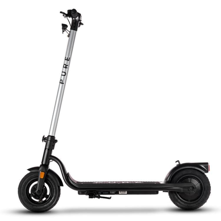 Pure Stickers Pure Air / Silver Pure Air Electric Scooter Graphics Kit
