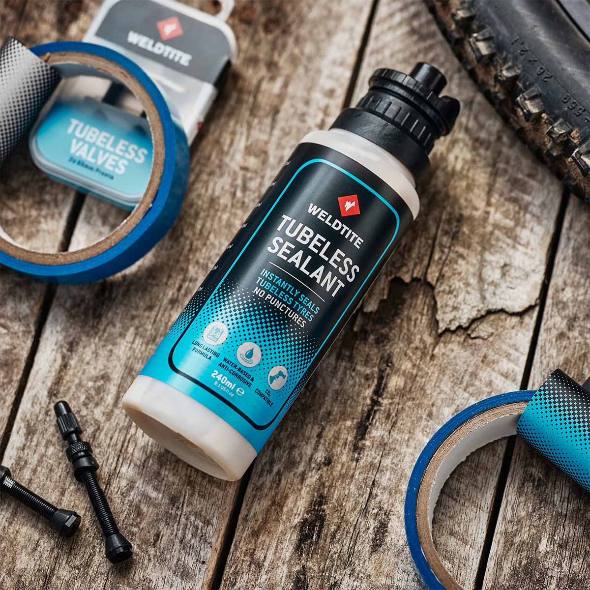 Weldtite Cleaning & Protection Weldtite Tubeless Sealant - Only works with Pure Advance & Air³ scooters